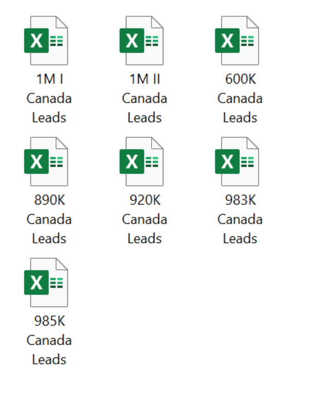 Canadian Old Women Phone Number Databases